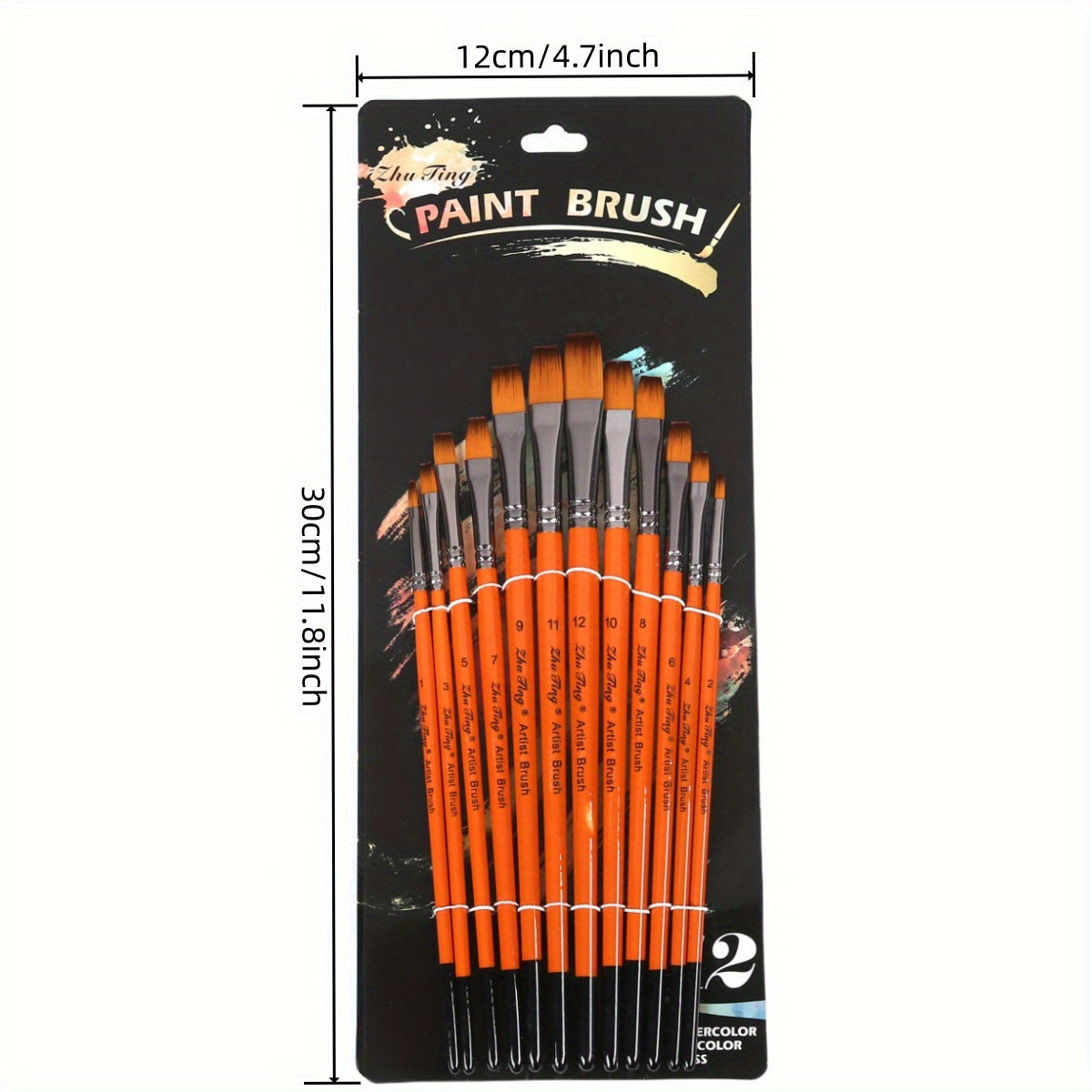 High Quality 51 Piece Paint Brush Set for Artists
