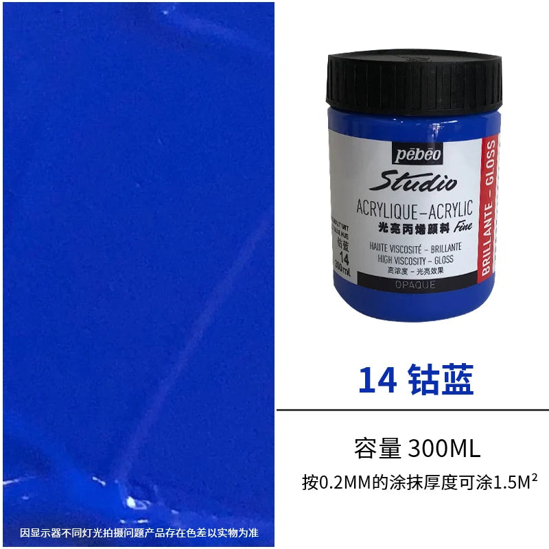 Premium Fluid Acrylic Paint For Canvas Glass Paper Textile
