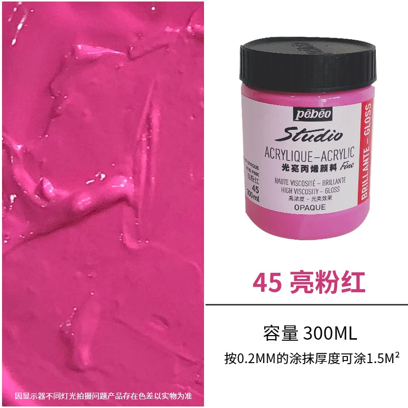Premium Fluid Acrylic Paint For Canvas Glass Paper Textile