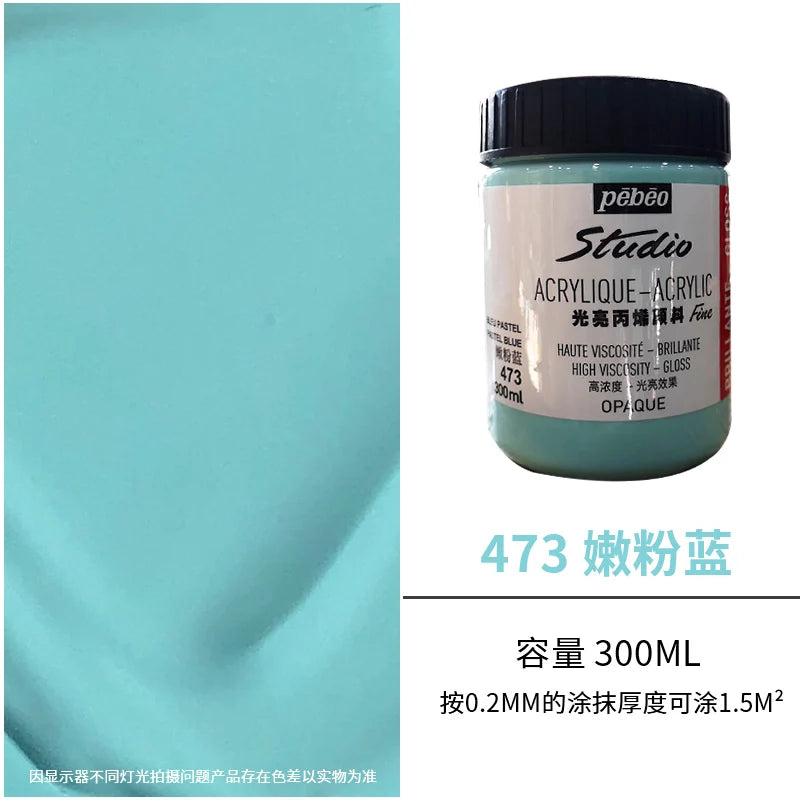 Premium Fluid Acrylic Paint For Canvas Glass Paper Textile