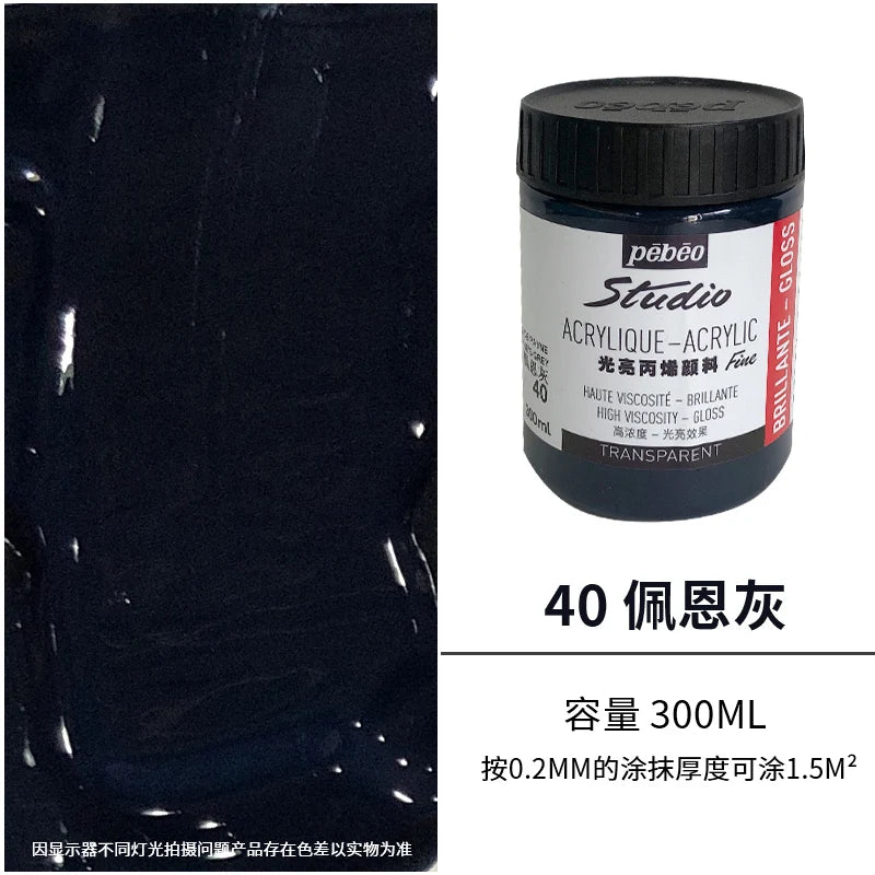 Premium Fluid Acrylic Paint For Canvas Glass Paper Textile
