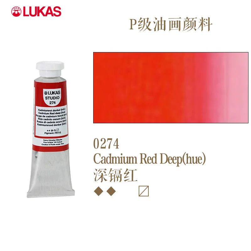 Lukas Professional Oil Painting Pigments Studio Quality