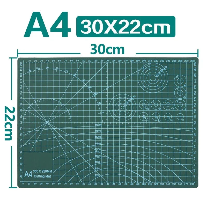 Self Healing Double Sided Cutting Mat For Crafting Projects