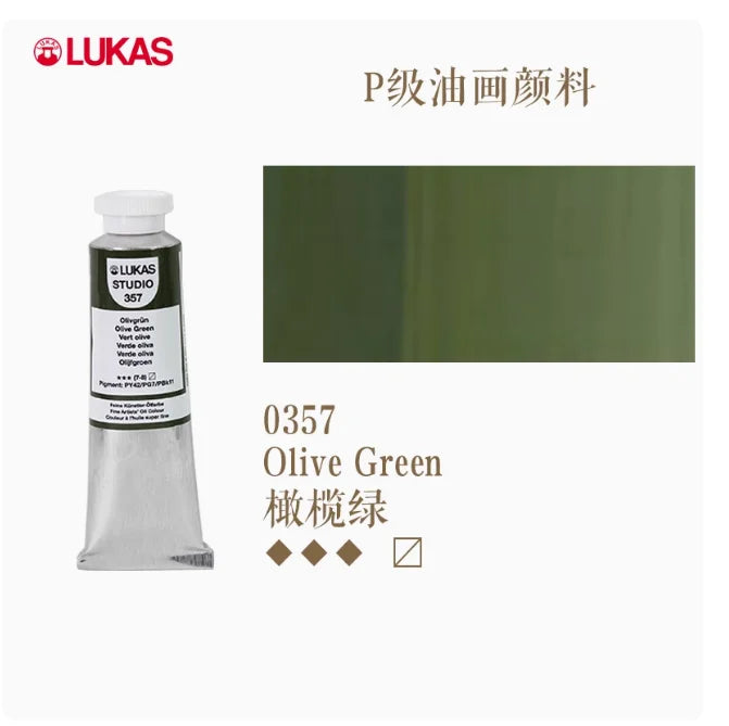 Lukas Professional Oil Painting Pigments Studio Quality