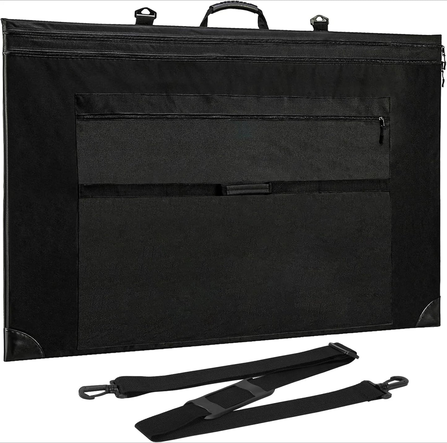 Hign-concerned Art Portfolio Bag with Detachable Strap