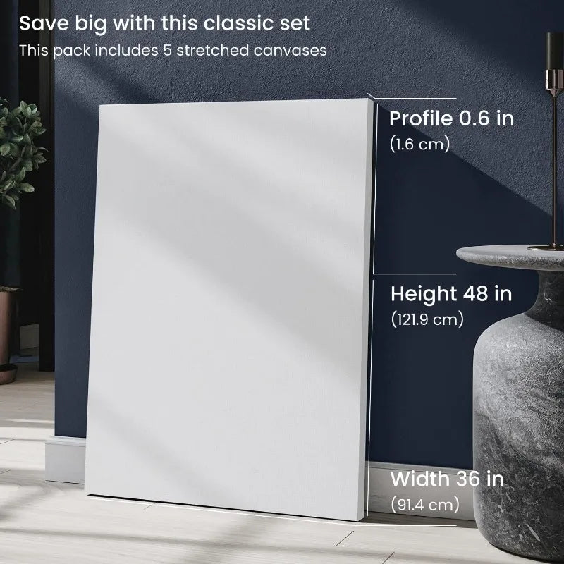 Hign-concerned Stretched Canvas Blank For Painting Art