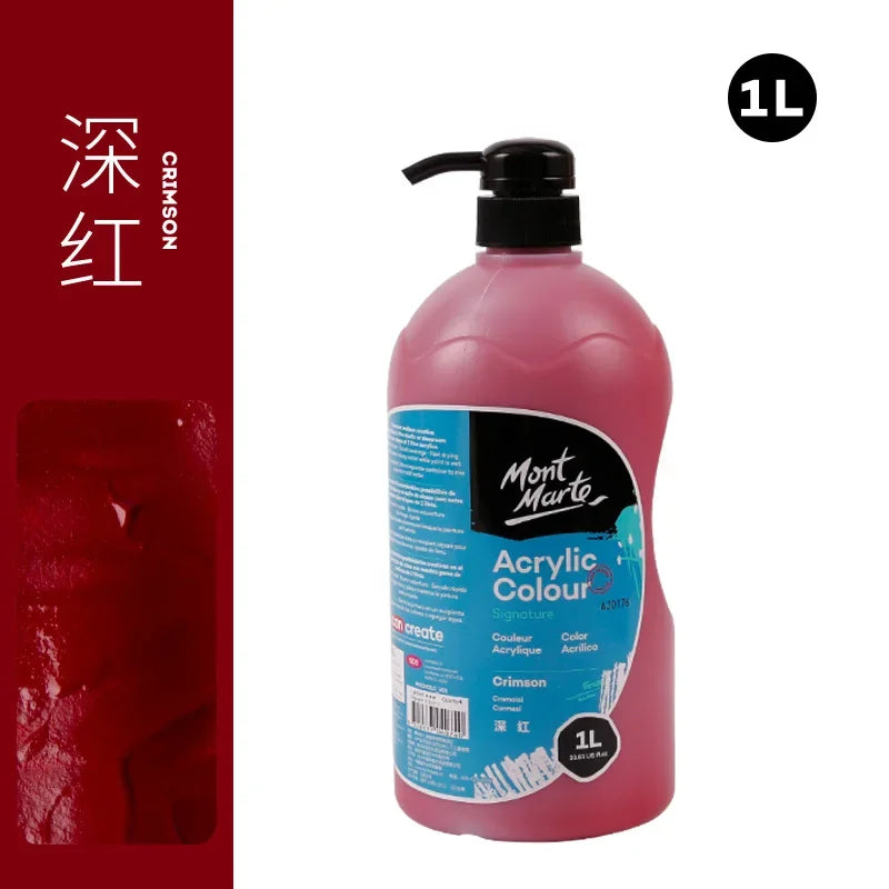 Mont Marte Acrylic Paint For Students Artists Fast Drying