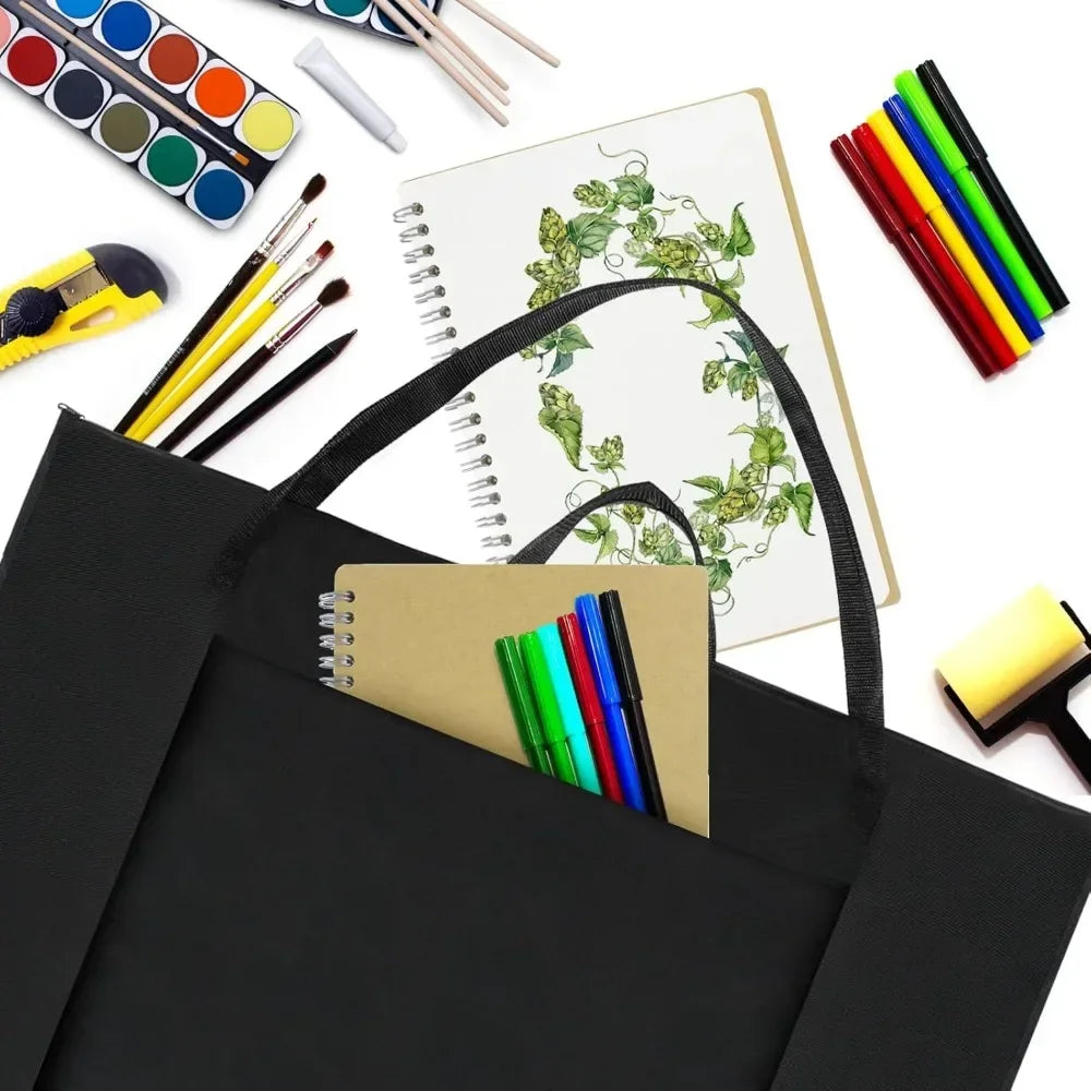 HignConcerned Nylon Tote Bag For Poster Storage Case