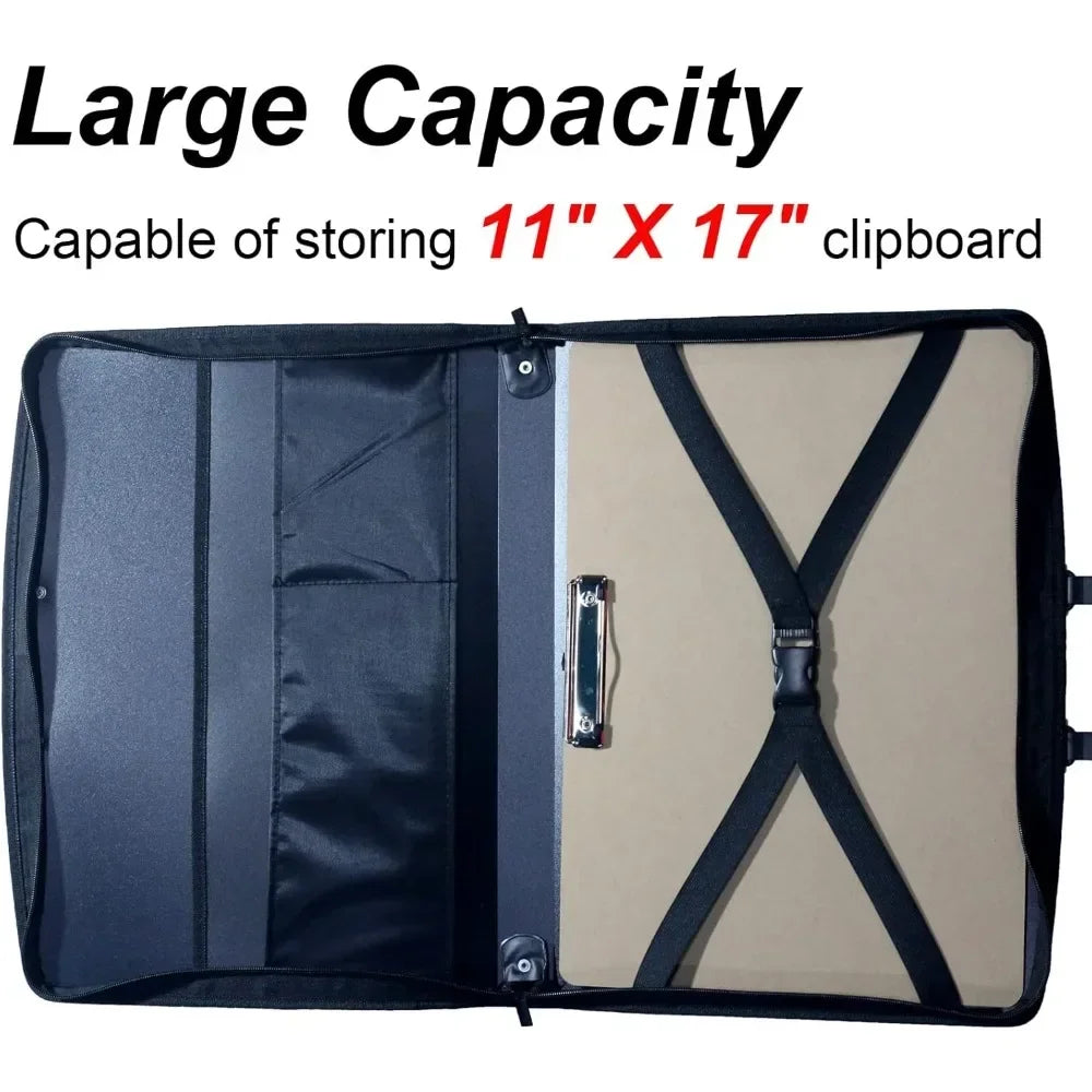 Hign Concerned Art Portfolio Zipper Closure Waterproof
