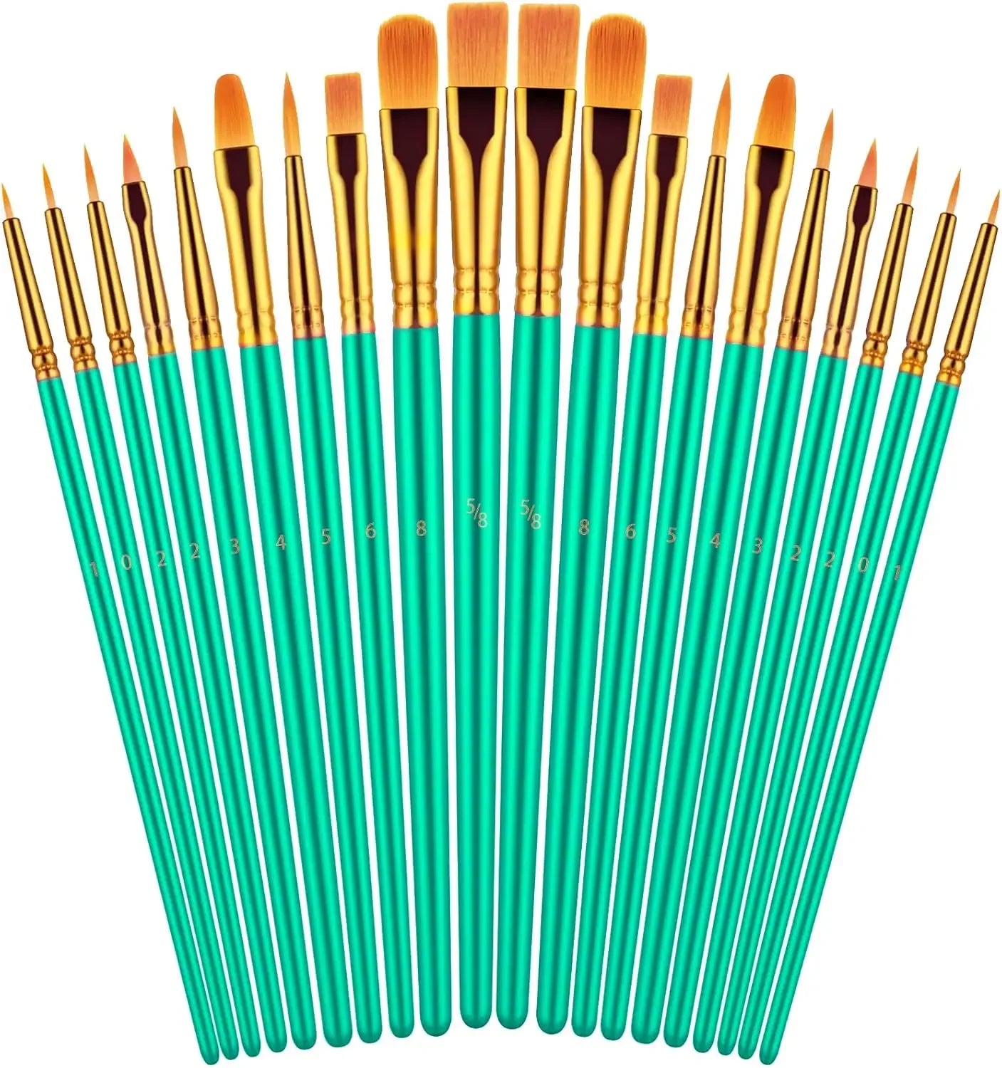 Professional Artist Paint Brush Set Oil Watercolor Acrylic