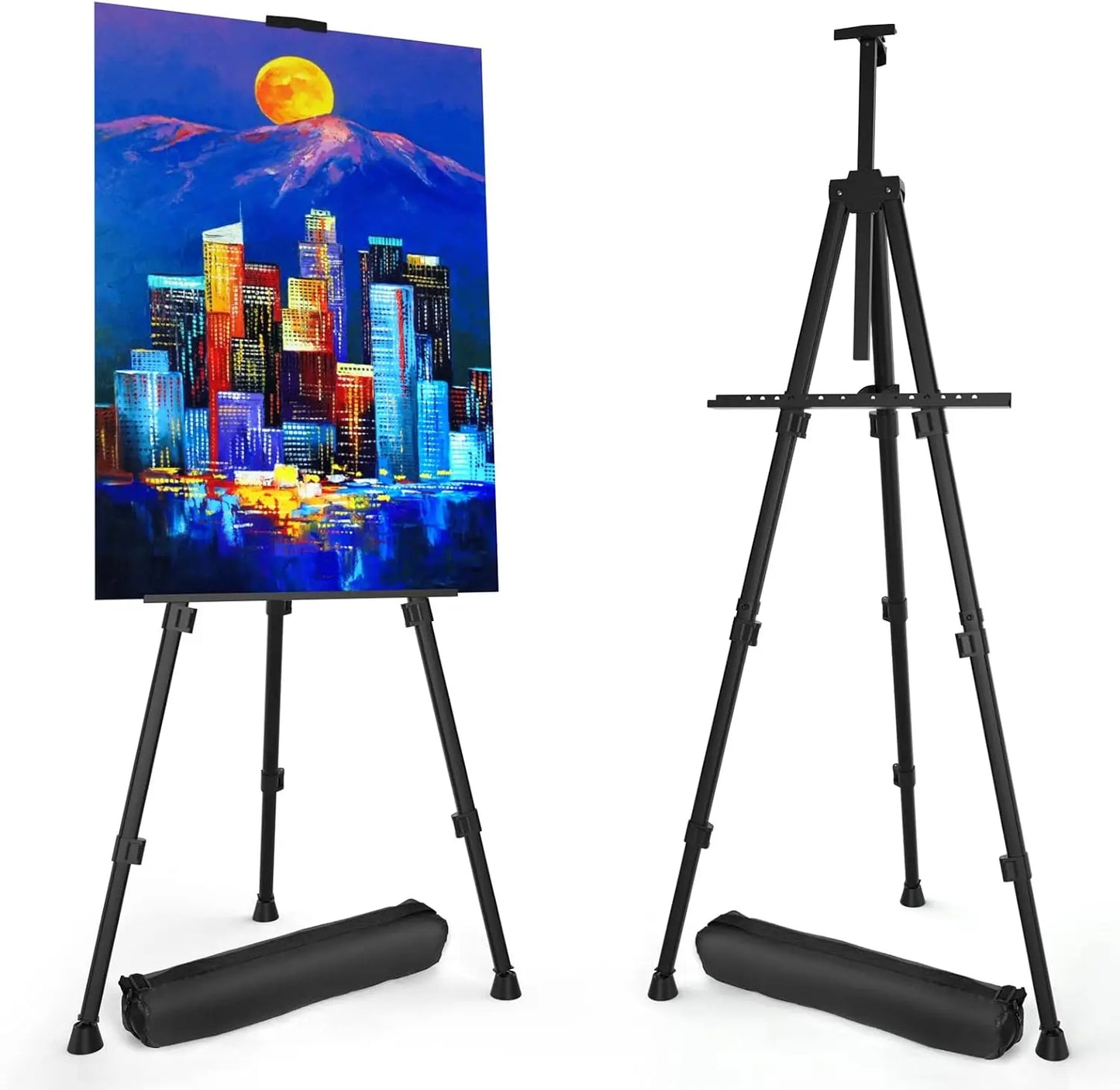 Hign-concerned Adjustable Aluminum Display Tripod Easel