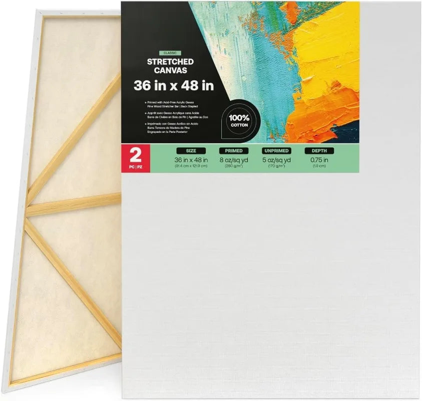 Hign-concerned Stretched Canvas Blank For Painting Art