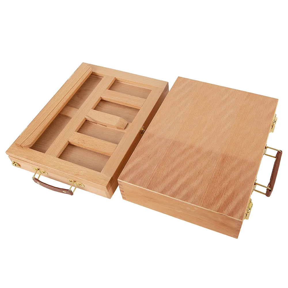 Hign Concerned Solid Beech Artist Storage Box HXC1 Case
