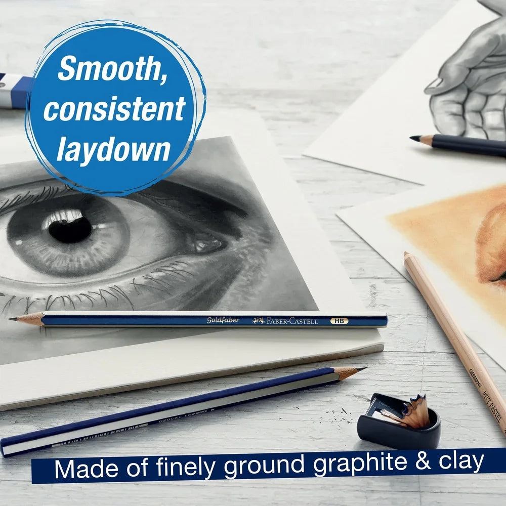 Graphite Sketching Pencil Set For Beginners And Artists