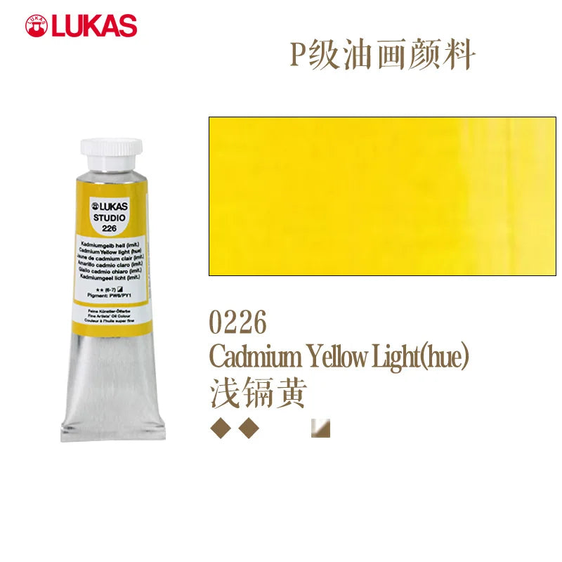 Lukas Professional Oil Painting Pigments Studio Quality