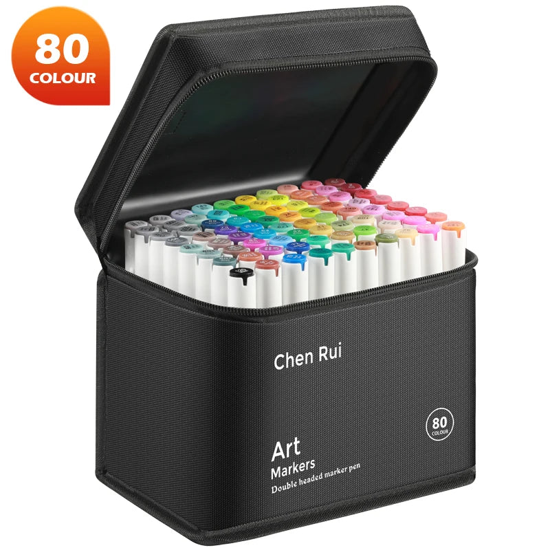 Professional Dual Tip Alcohol Art Markers For Artists