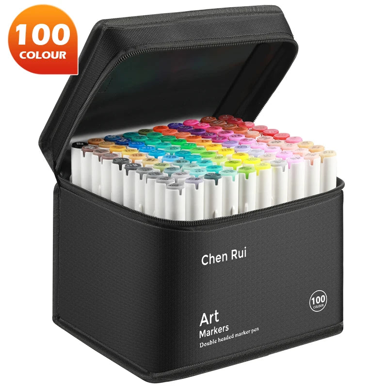 Professional Dual Tip Alcohol Art Markers For Artists