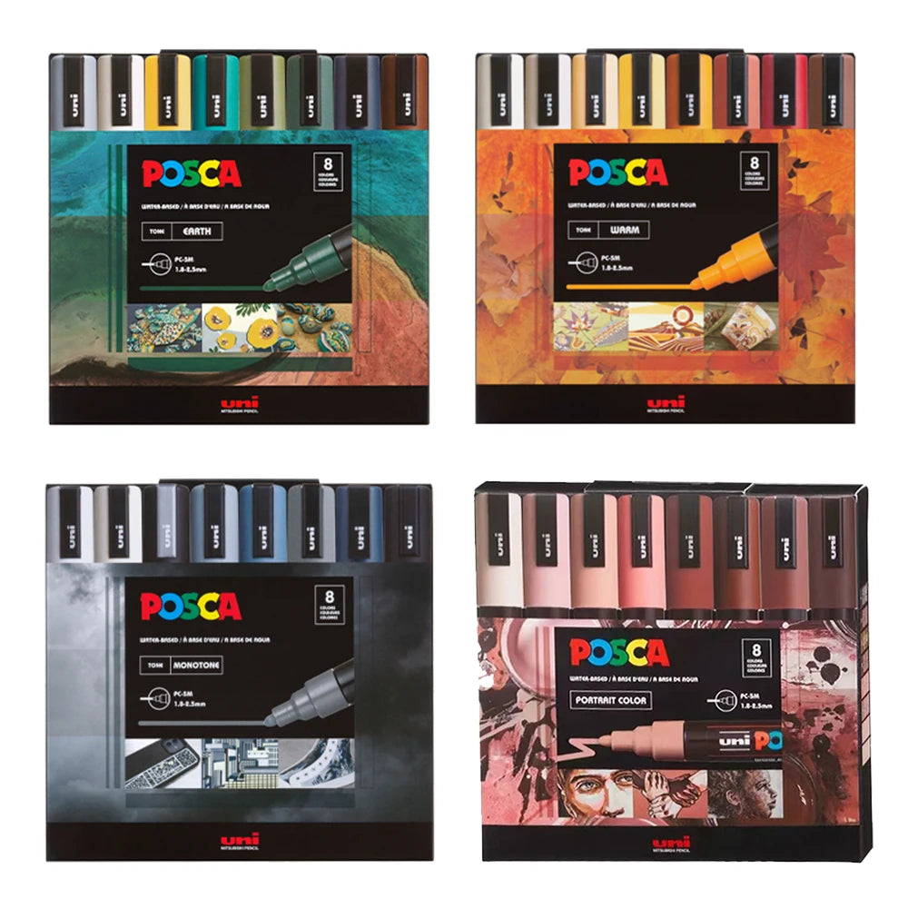 Japan Uni Posca Marker Limited Set For Graffiti Art