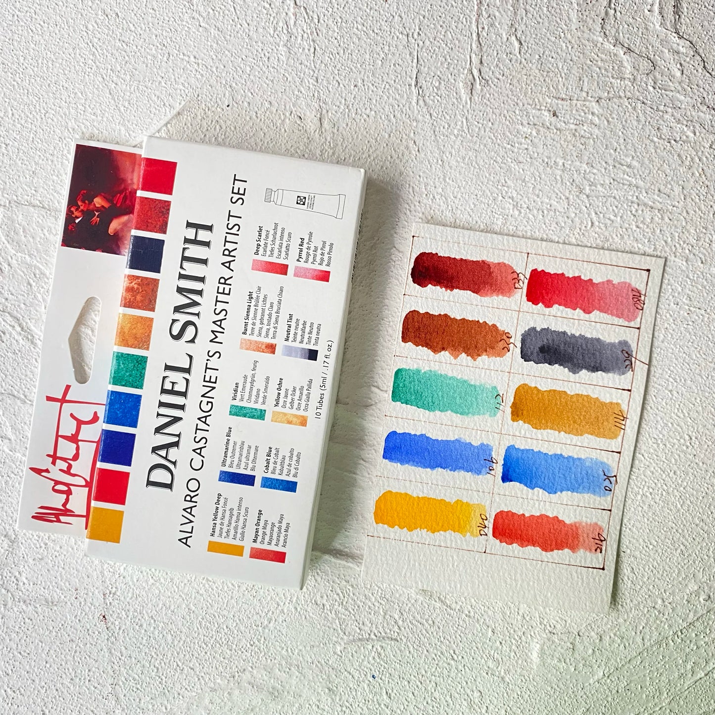 Alvaro Haines Watercolor Pigment Set Professional Supplies