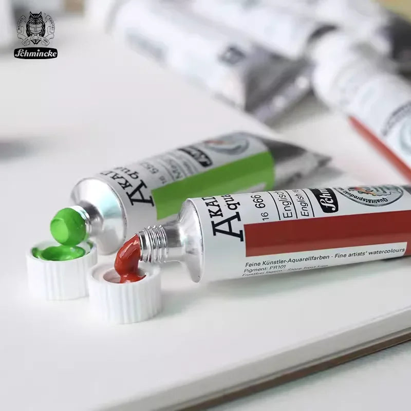 Schmincke KADEMIE Academy Grade Watercolor Paint 15ml Tubes