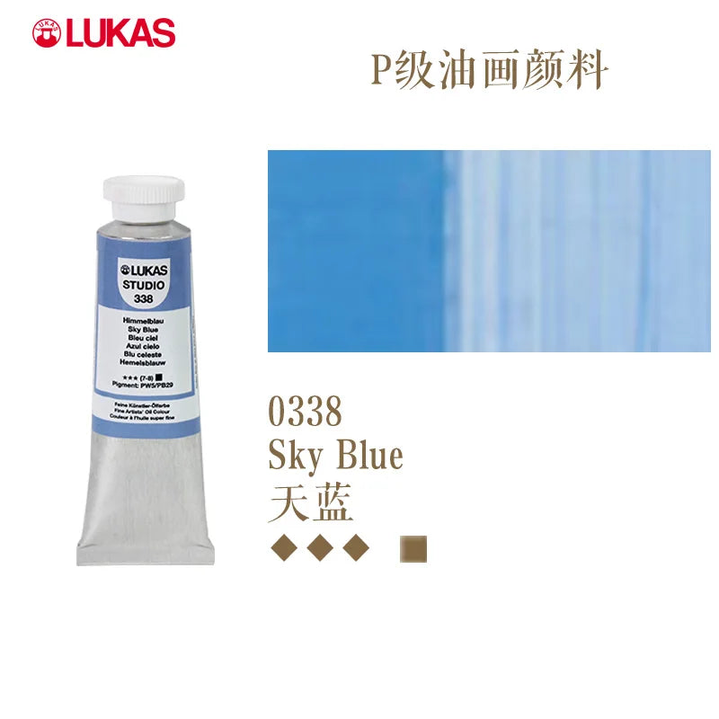 Lukas Professional Oil Painting Pigments Studio Quality