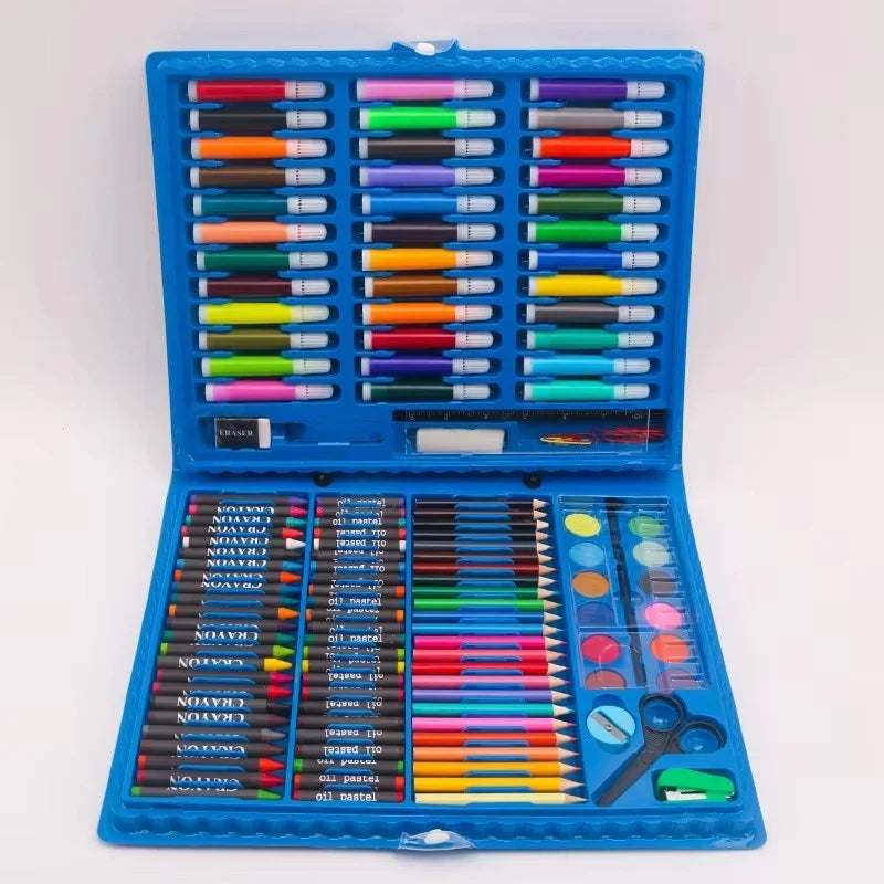 Kids Art Brush And Painting Supplies Gift Set For Play