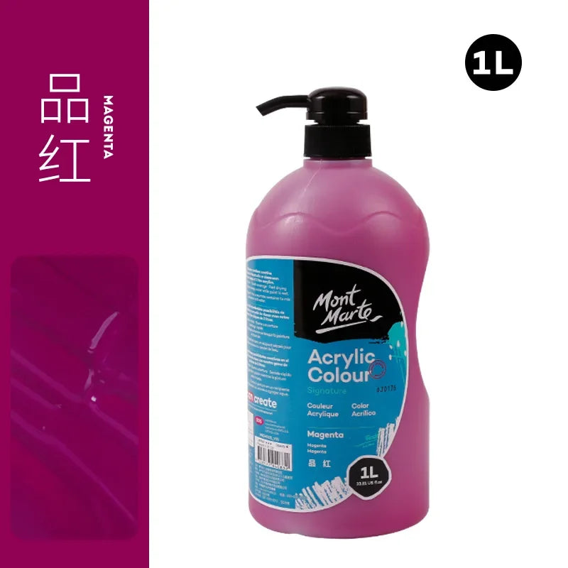 Mont Marte Acrylic Paint For Students Artists Fast Drying