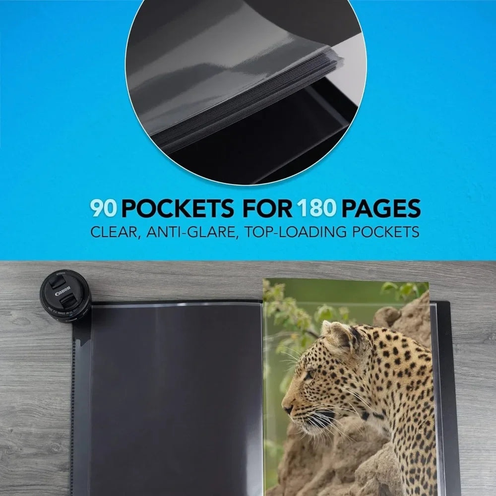 Hign-concerned Art Portfolio Binder With Plastic Sleeve