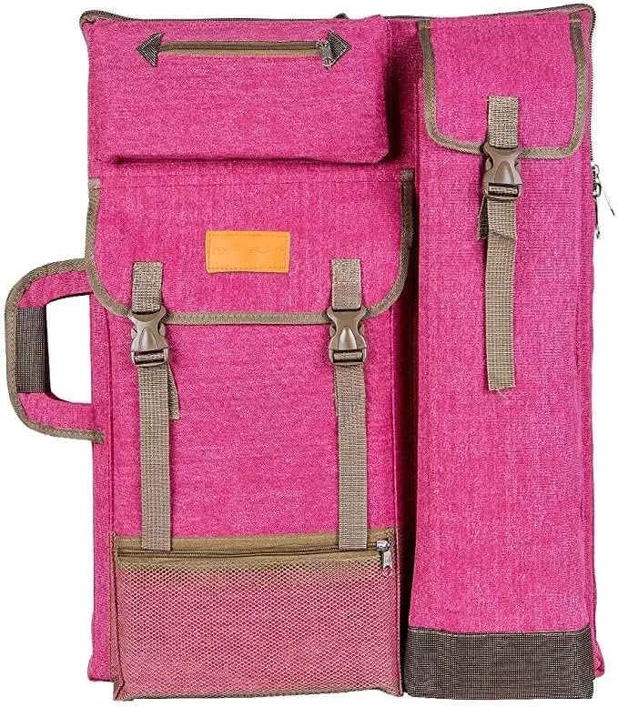Hign Concerned Art Portfolio Case Canvas Backpack Bag