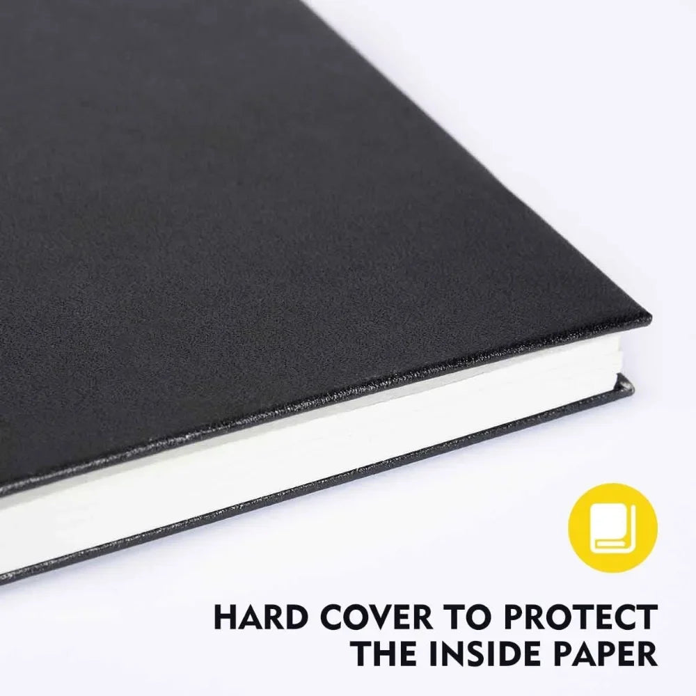 Hign-concerned Spiral Bound Sketchbook 60 Sheets Durable