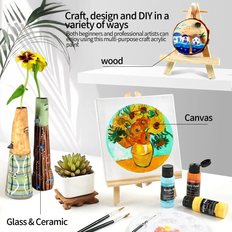 Acrylic Pigment Set For Student And Professional Artworks