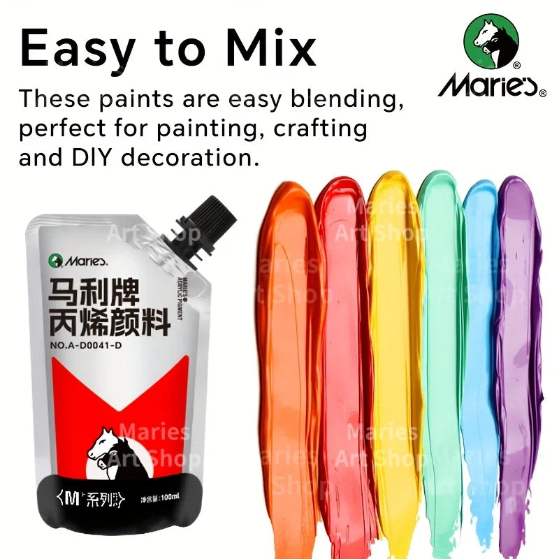 Maries Acrylic Paint Set For Canvas Ceramic Wood Artists