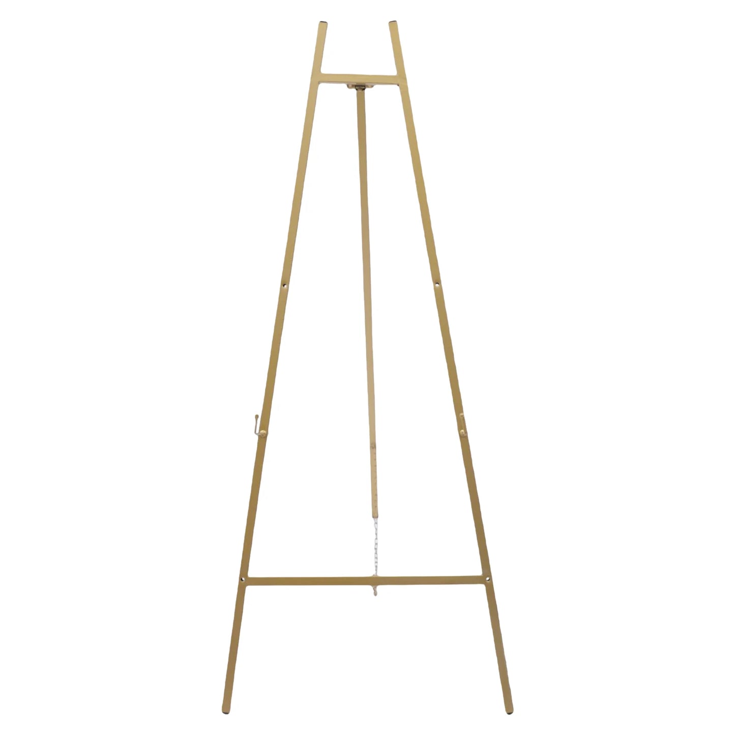 Portable Steel Pipe Floor Easel Stand For Weddings Display