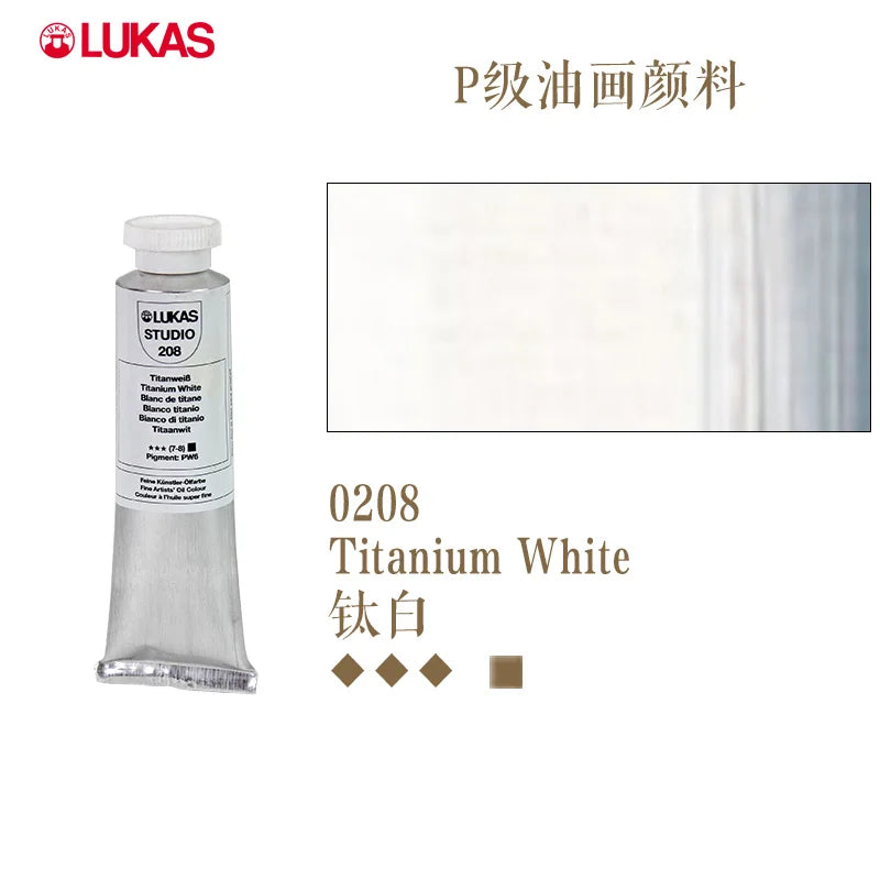 Lukas Professional Oil Painting Pigments Studio Quality