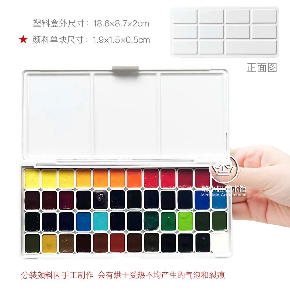 M Graham American Watercolor Paint Set For Artists Pro