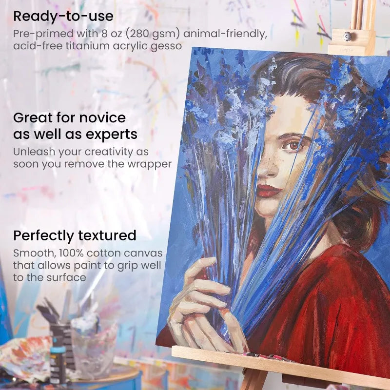 Hign-concerned Stretched Canvas Blank For Painting Art