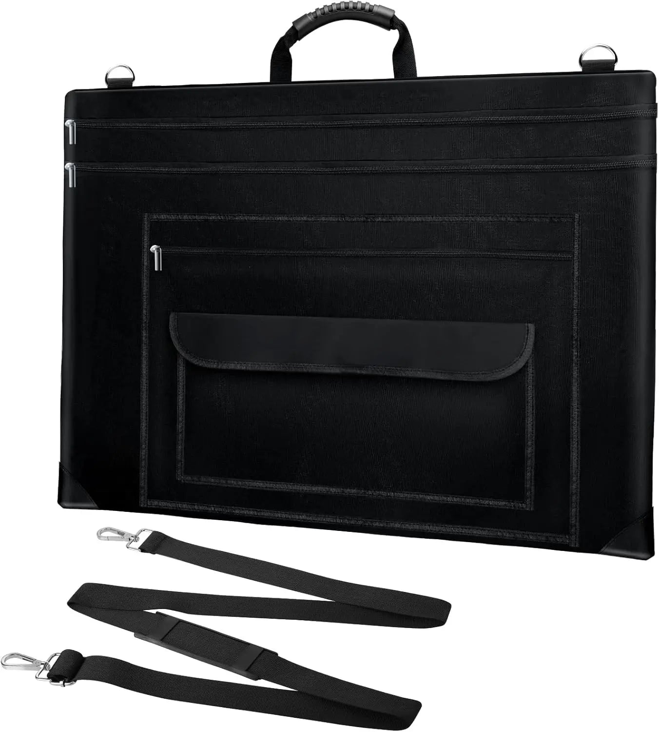 HignConcerned Nylon Tote Bag For Poster Storage Case