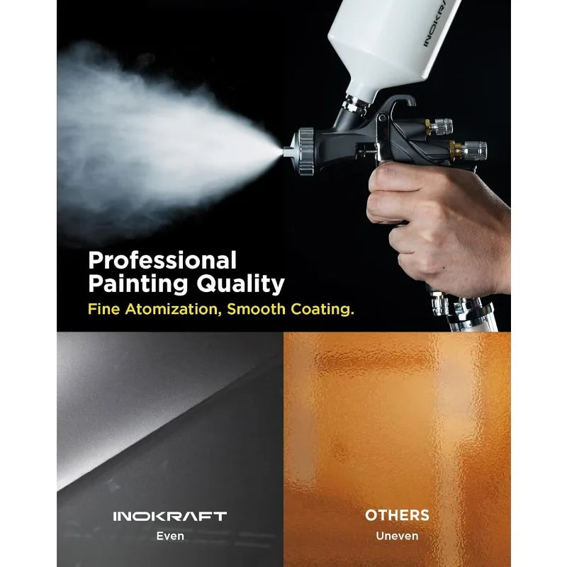 Premium Air Spray Gun Kit For Car And Home Painting