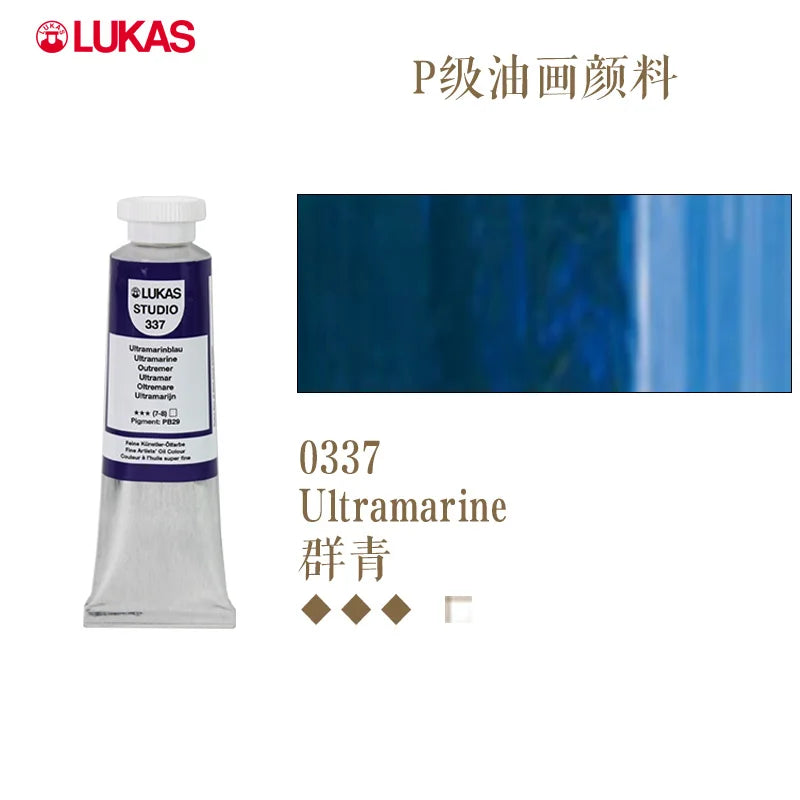 Lukas Professional Oil Painting Pigments Studio Quality