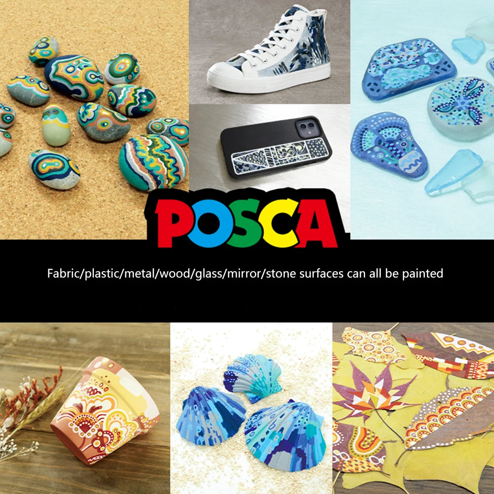 Japan Uni Posca Marker Limited Set For Graffiti Art
