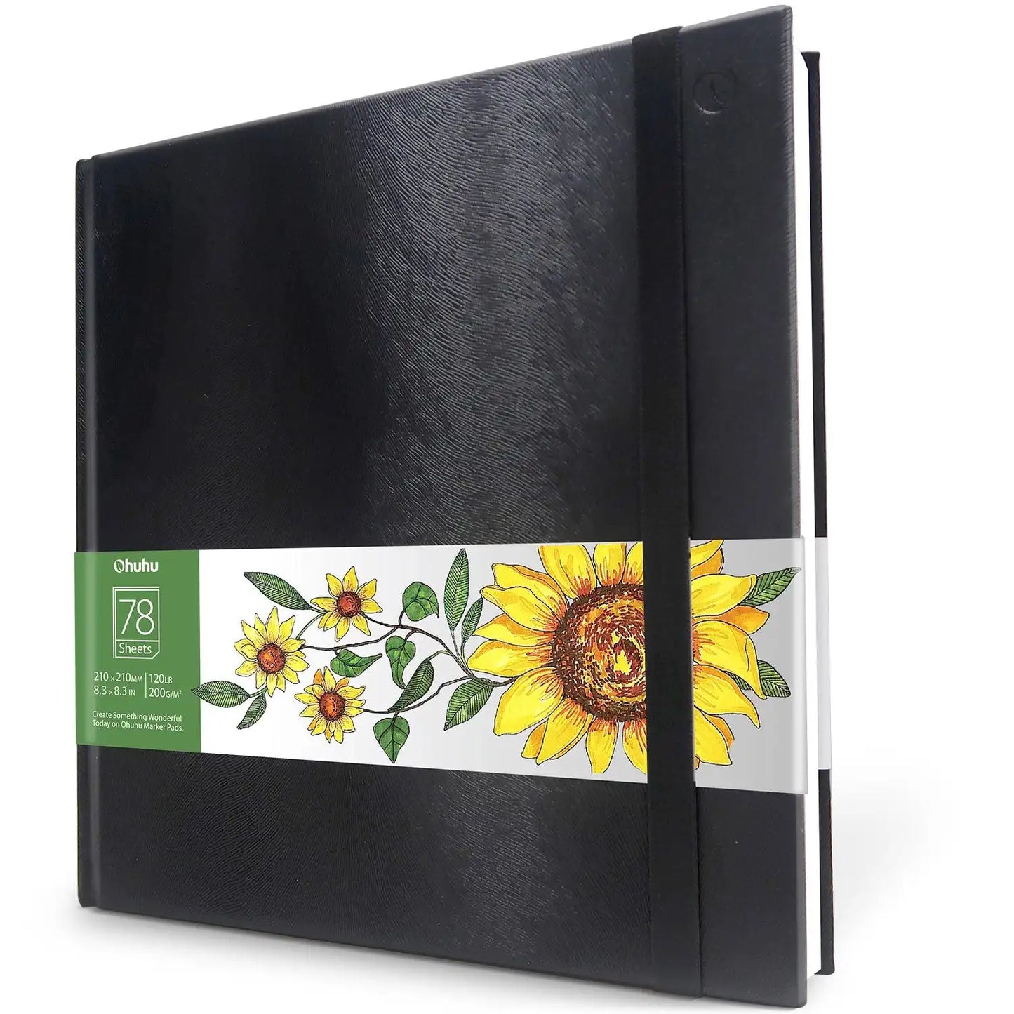 Ohuhu Marker Pads Sketchbook Hardcover Watercolor Notebook