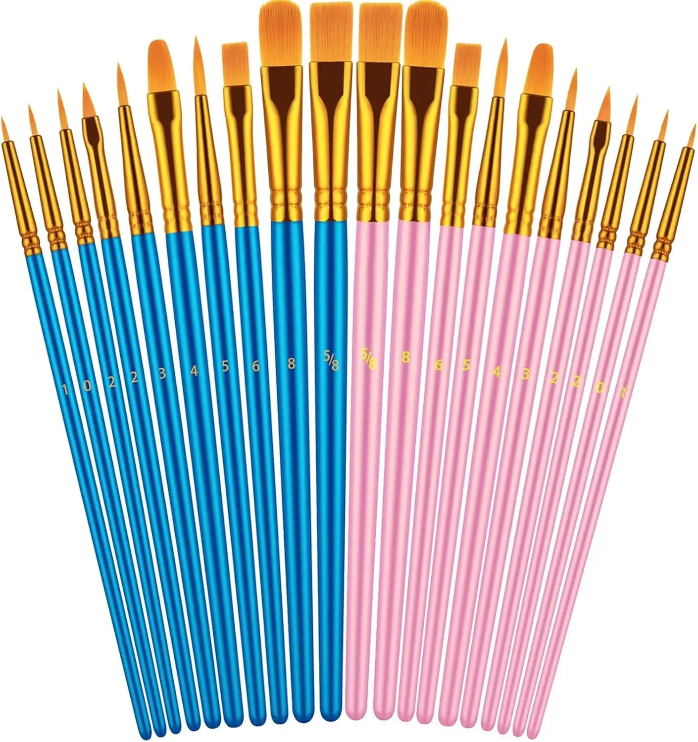 Professional Artist Paint Brush Set Oil Watercolor Acrylic