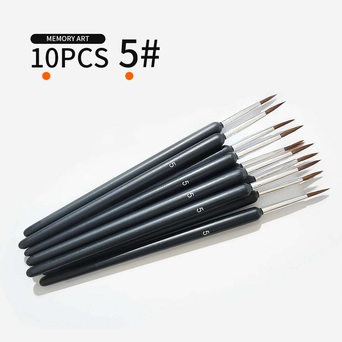 LAPOH Miniature Paint Brushes Set Nylon For Watercolor