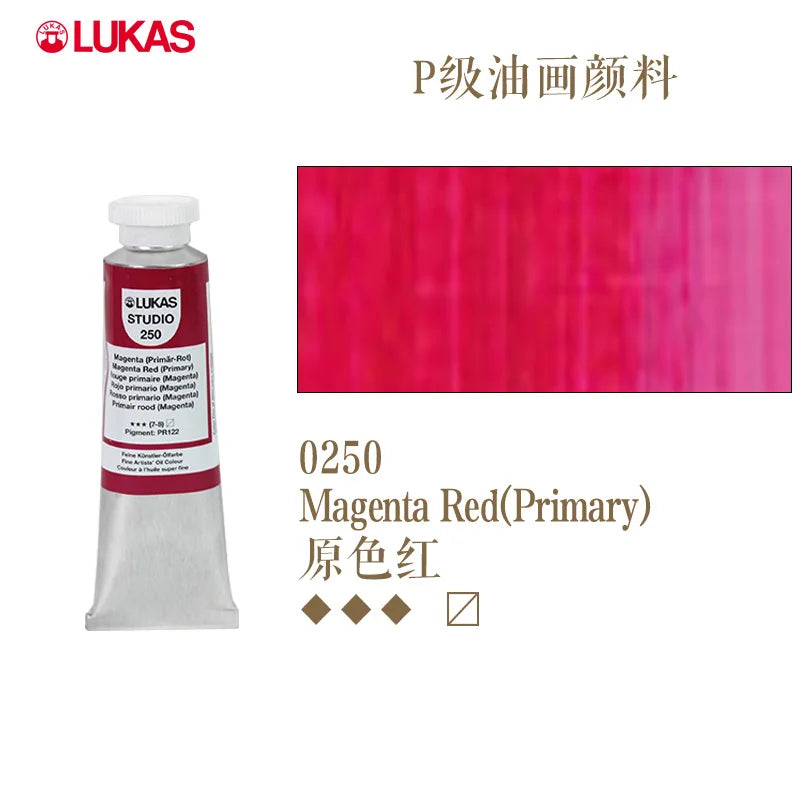 Lukas Professional Oil Painting Pigments Studio Quality