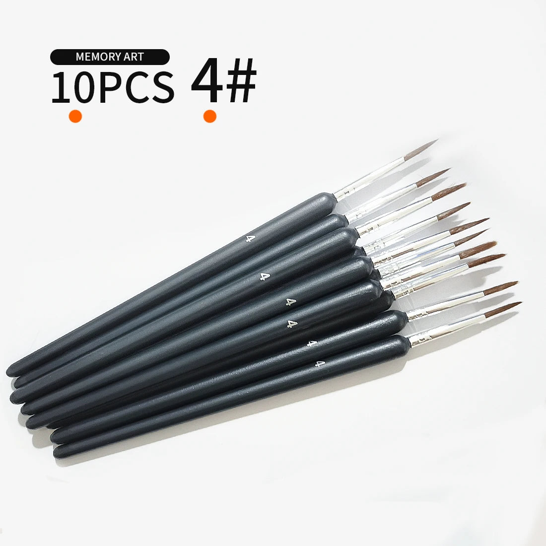 LAPOH Miniature Paint Brushes Set Nylon For Watercolor