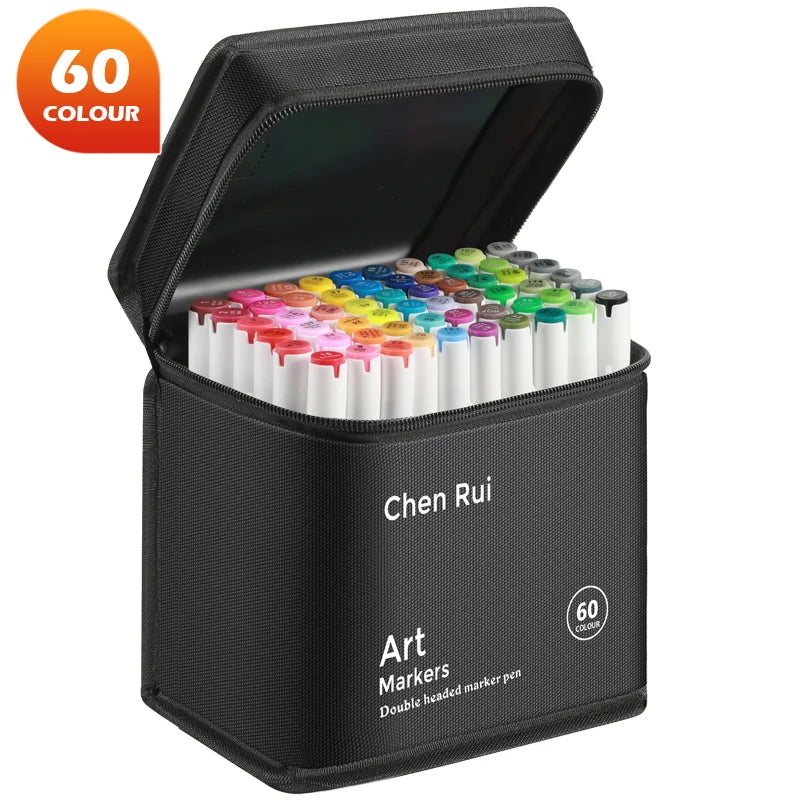 Professional Dual Tip Alcohol Art Markers For Artists