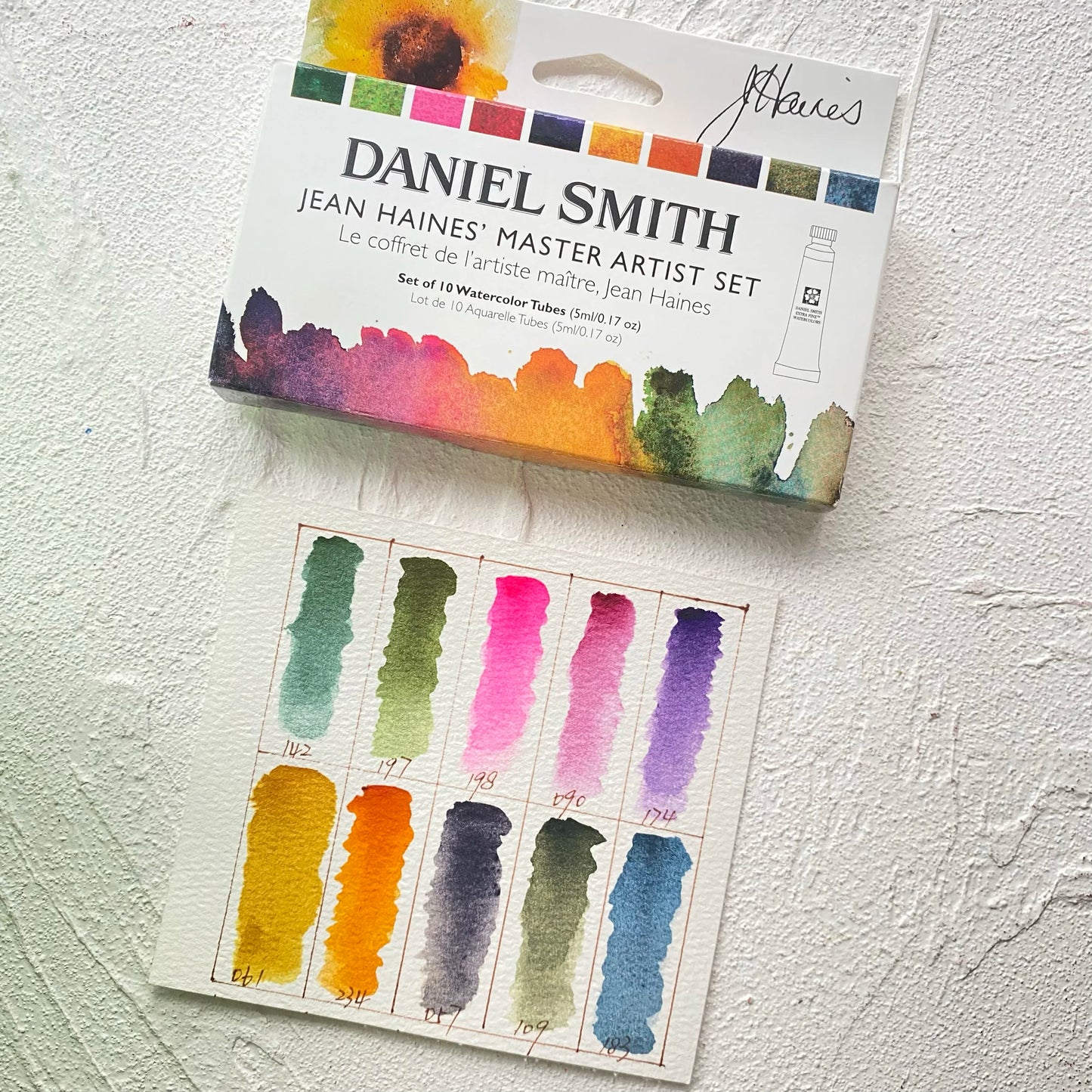 Alvaro Haines Watercolor Pigment Set Professional Supplies