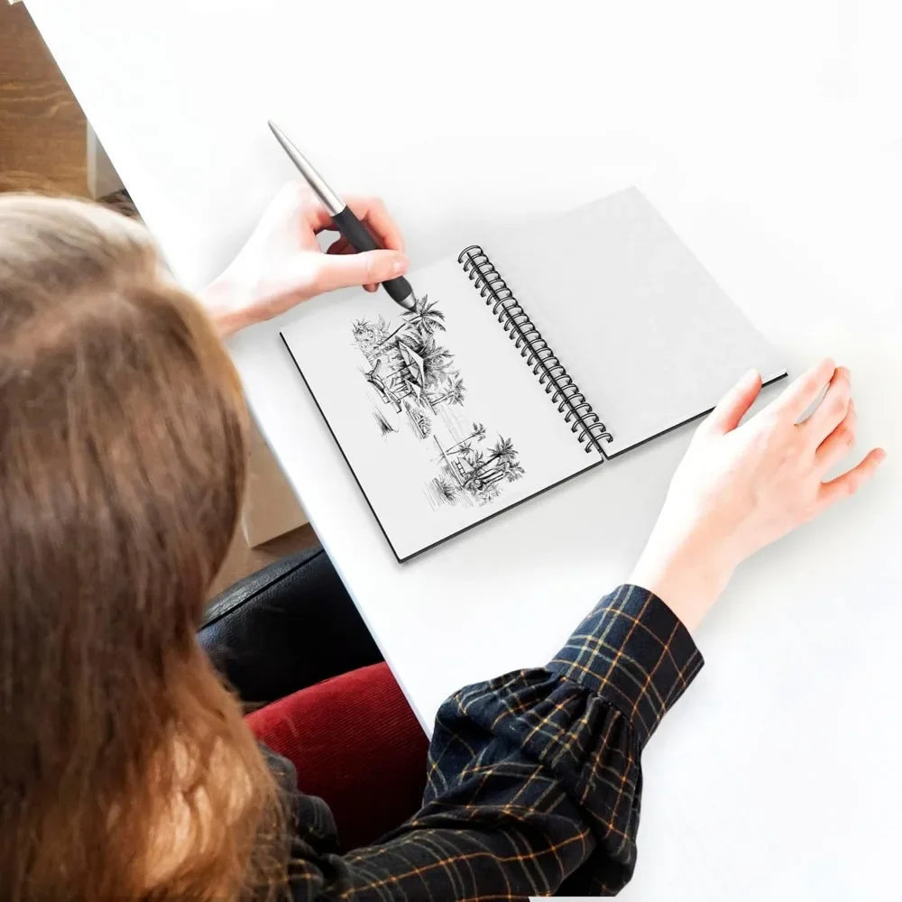 Hign-concerned Sketchbook Hardcover Spiral Painting