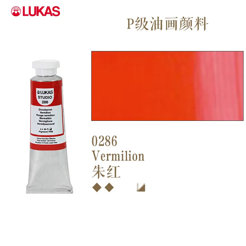 Lukas Professional Oil Painting Pigments Studio Quality