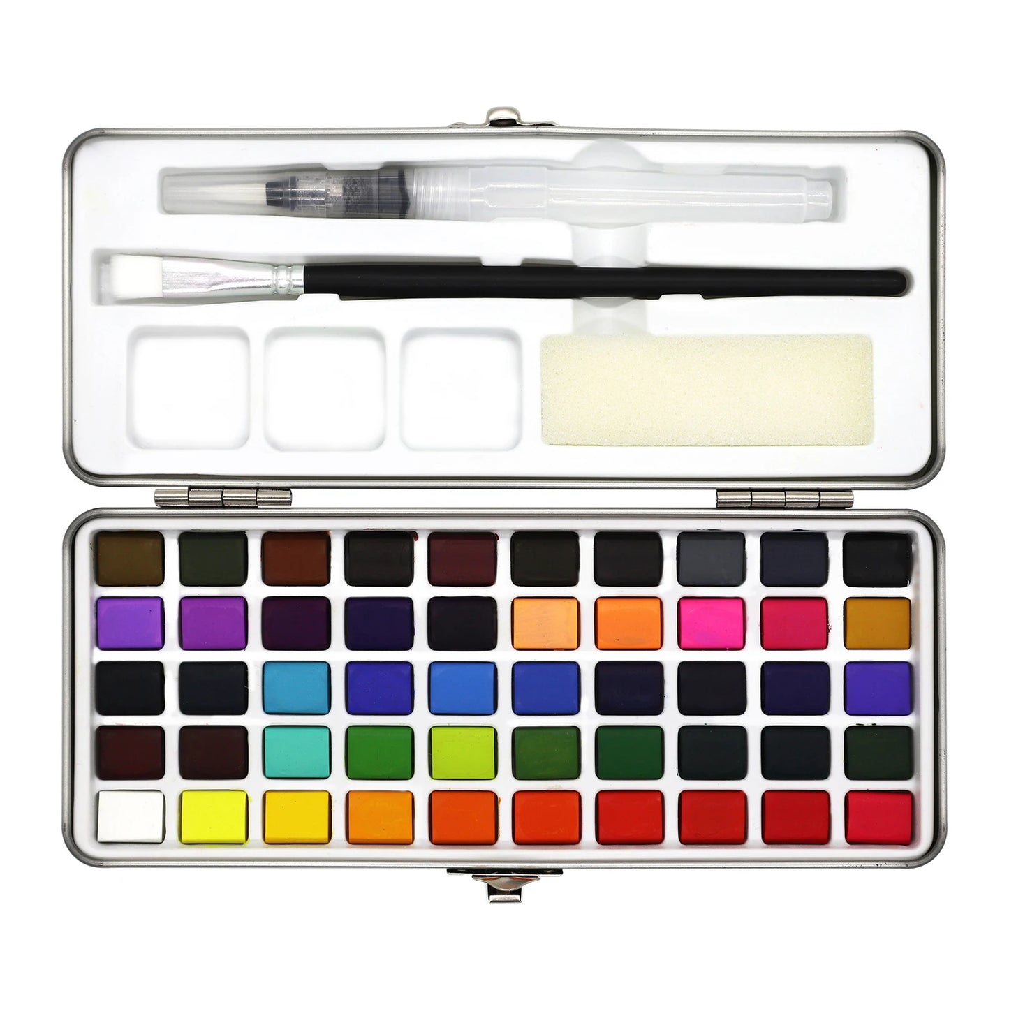 Ginflash Watercolor Paints Set 50 90 Colors Portable Pen